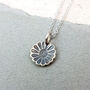 Silver Daisy Charm Necklace, thumbnail 2 of 4