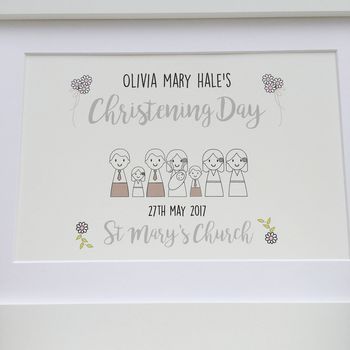 Personalised Christening Or Baptism Picture, 3 of 5