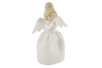 Christmas Felt Light Haired Angel Tree Topper | Festive Decor | Christmas Decoration | Seasonal, 2 of 6