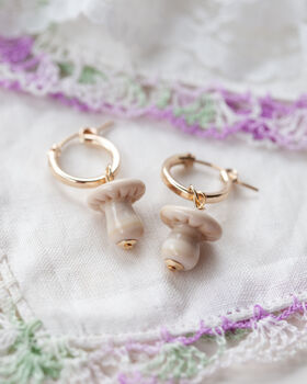 Mushroom Earrings, 2 of 4
