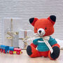 Personalised Fox First Teddy Bear, thumbnail 1 of 8