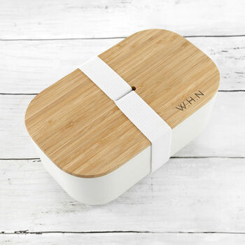 Personalised Bamboo Lunch Box, 6 of 6