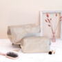 Personalised Velvet Makeup Bag, thumbnail 3 of 11