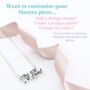 Hand Stamped Personalised Mantra Necklace, thumbnail 10 of 12