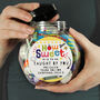 Personalised 'How Sweet It Is To Be Taught By You' Sweet Jar – Teacher Gift, thumbnail 4 of 6