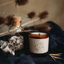 Cosy Wood Crackle Wick Sea Of Calm Soy Candle, thumbnail 9 of 9