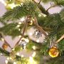 Neutral Mixed Mini Bauble Ribbon Garland, thumbnail 2 of 3