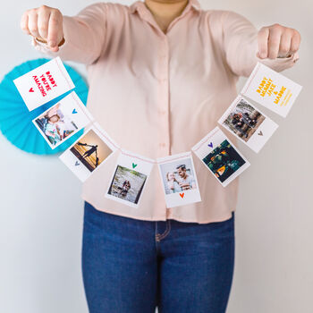 Personalised Photo Bunting Card, 3 of 5