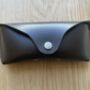 Personalised Black Leather Glasses Case, thumbnail 5 of 11