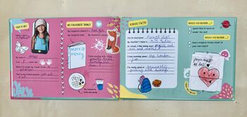 Friendship Memory Book For Kids | A5 School Keepsake And Activity Book For Friends, 8 of 12