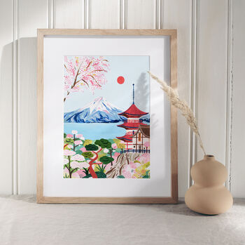Mount Fuji, Japan Travel Art Print, 5 of 7
