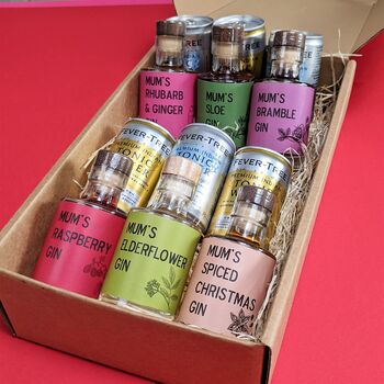 Personalised Gin And Tonic Selection Box Hamper, 4 of 6