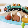 Personalised Wooden Wild Pines Train Set, thumbnail 10 of 12