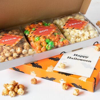 'Halloween' Gourmet Popcorn Letterbox Gift, 2 of 6