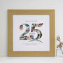 Personalised Silver Wedding Anniversary Collage, thumbnail 8 of 11