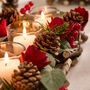 Country Christmas Tea Light Holder, thumbnail 4 of 6