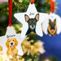 Dog Breed Christmas Tree Decoration Personalised, thumbnail 11 of 12