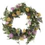 Spring Floral Faux Flower Wreath, thumbnail 3 of 3