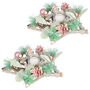 Set Of Two Christmas Star Candle Holders, thumbnail 2 of 5