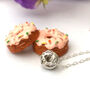 Sterling Silver Mini Doughnut Necklace, thumbnail 3 of 12