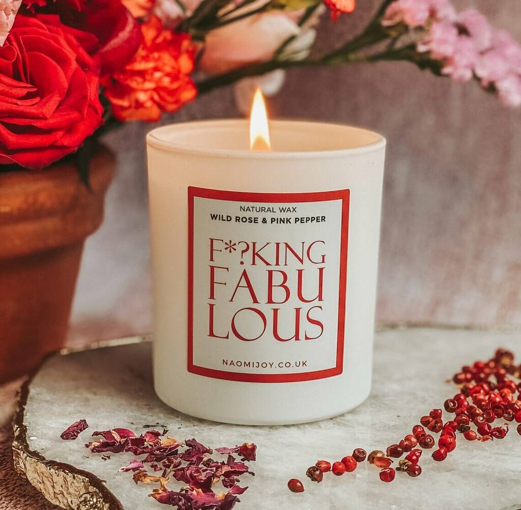 Fabulous Luxury Scented Wax Candle By Lime Lace