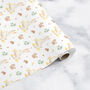 Rabbit Daffodil Wrapping Paper Roll Or Folded, thumbnail 3 of 4