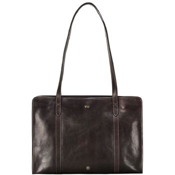 Personalised Ladies Real Leather Shoulder Bag 'Rivara', 4 of 12