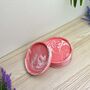 Pink Marbled Drinks Coaster With Lip, thumbnail 2 of 7