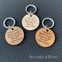 Personalised Wooden Round Pet ID Tag, thumbnail 3 of 8