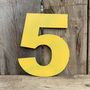 Large Metal House Numbers, thumbnail 5 of 8