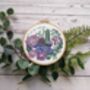Succulents Modern Embroidery Pattern, thumbnail 1 of 9