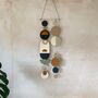 Vertical Wall Art Mid Century Modern Decor Geometric Wall Hanging, thumbnail 6 of 9