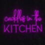'Cuddles In The Kitchen' Neon LED Sign, thumbnail 4 of 12