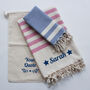 Personalised Towel Set, Hen Party Gift, thumbnail 3 of 12