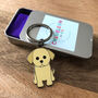 'You Are Pawsome' Puppy Keyring Gift For Friend, thumbnail 4 of 4