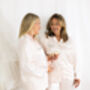 Personalised Mum And Daughter Pink Silky Pyjama Set, thumbnail 8 of 8