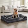 Dog Bed With Sides Removable Washable Cover Dog Sofa, thumbnail 1 of 12