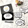 Funny Speech Bubble Cards New Baby Gift, thumbnail 1 of 11