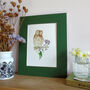 Tawny Owl And Ivy Berries Giclee Fine Art Print, thumbnail 1 of 9
