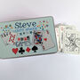 Personalised Card Games Tin, thumbnail 8 of 9