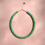 Heishi Turquoise Bead Sterling Silver Necklace, thumbnail 3 of 6