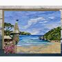 Readymoney Cove, Fowey Cornwall Card, thumbnail 1 of 3