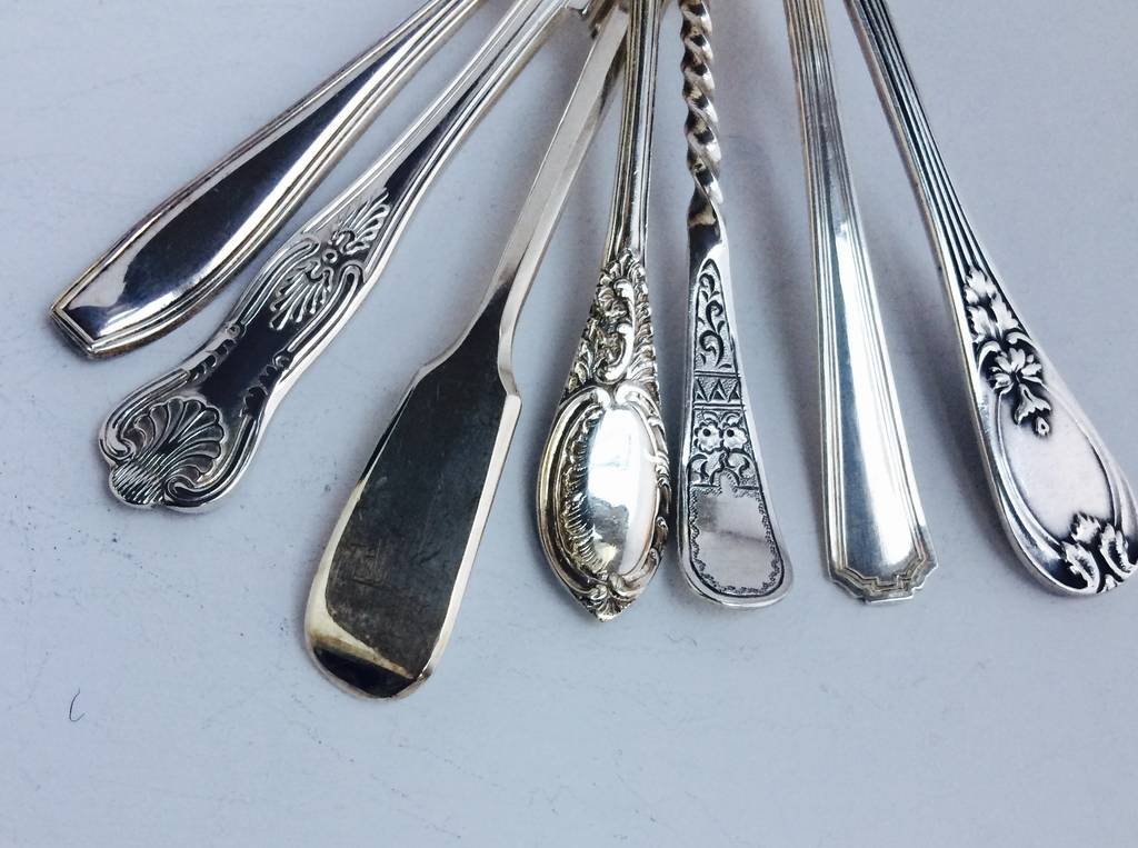 personalised silverplated vintage pudding spoon by vintage candy