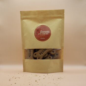 Personalised Plant Based Dog Bone Biscuit Treats, 11 of 11