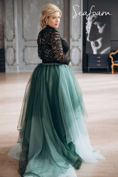 Black Tie Tulle Skirt For Special Occasions And Gothic Weddings, 9 of 12
