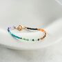 Natural Chakra Bracelet With Seven Gemstones, thumbnail 4 of 7