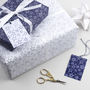 Handrawn Stars Christmas Wrapping Paper, thumbnail 2 of 5