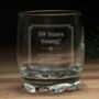 Personalised Etched Rum Glass, thumbnail 2 of 3