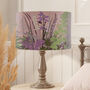 Hedgerow Blush, Pink And Green Floral Lampshade, thumbnail 1 of 9