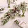 Merry And Bright White Christmas Candle Centerpiece, thumbnail 4 of 4